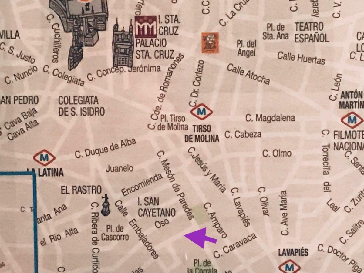 Apartamento En Corrala Madrid Eksteriør billede